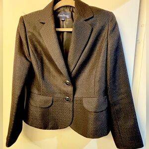 Black Evan Picone Suit Blazer 90’s Vintage